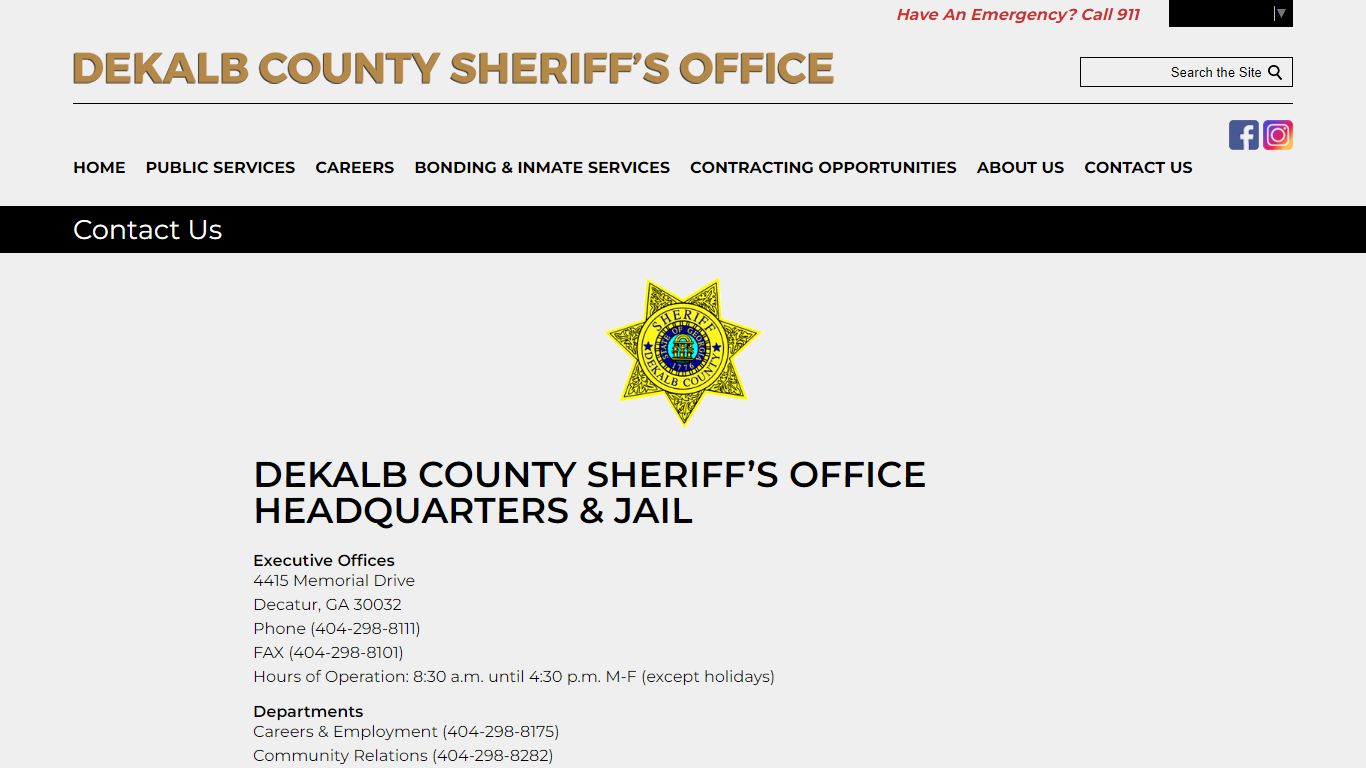 Dekalb County Sheriff